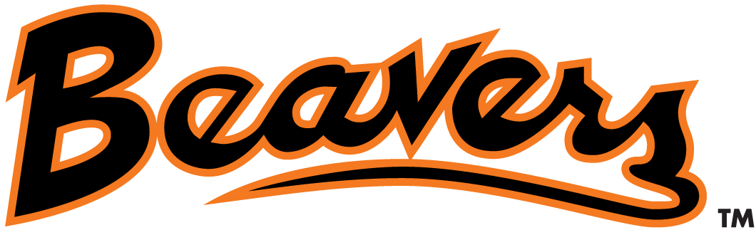 Oregon State Beavers 1979-1996 Wordmark Logo iron on paper